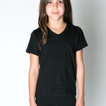 2156 Toddler Fine Jersey V-Neck T-Shirt