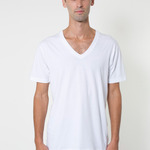 2456 Fine Jersey S/S V-Neck T-Shirt