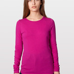 6307 Sheer Jersey L/S T-Shirt