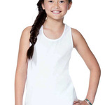 Girls' Swing Premium Jersey Racerback Tank